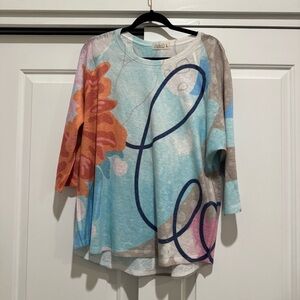 atelier 5 gozde yilmaz - women’s colorful blouse, Large